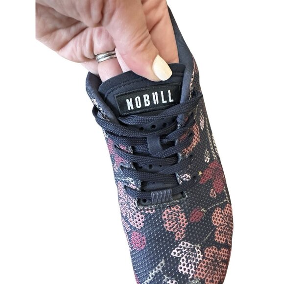 NoBull Project Trainer Sneakers Shoes Navy Cherry Blossom Women’s Sz 9 /Men 7.5 - Picture 3 of 9